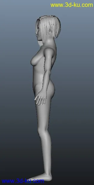 3D打印模型一个女人体的图片