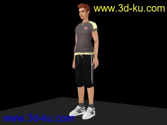 3D打印模型蜗牛系列-男的图片
