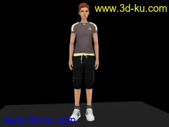 3D打印模型蜗牛系列-男的图片