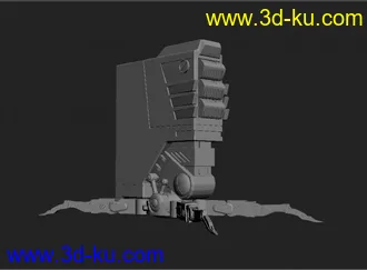 3D打印模型一个小机器人的图片