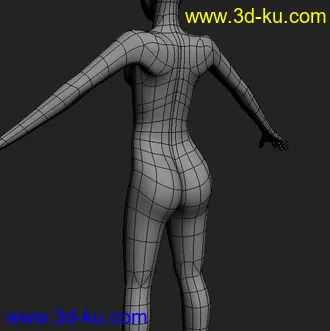 3D打印模型女人体的图片
