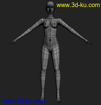 3D打印模型女人体的图片