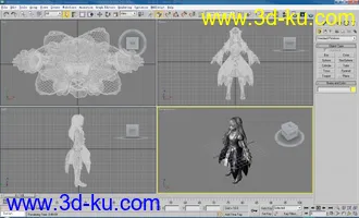 3D打印模型40w面的alice高模的图片