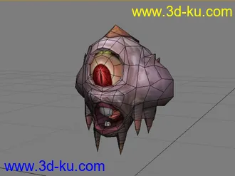 3D打印模型魔兽世界小宠物【贪睡的威利】 四边面的图片