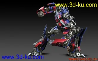 3D打印模型变形金刚的图片