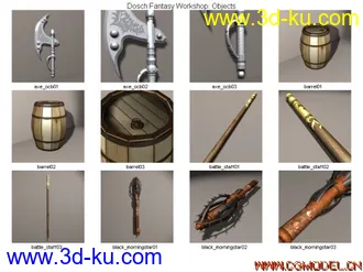 分享一些兵器模型的图片