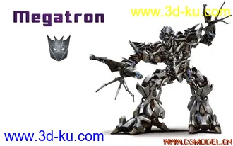 3D打印模型变形金刚Megatron的图片