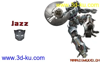 3D打印模型变形金刚Jazz的图片