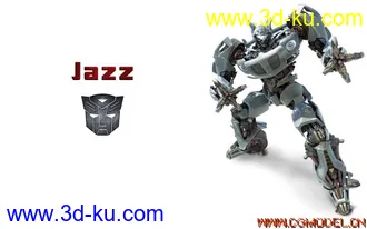 3D打印模型变形金刚Jazz的图片