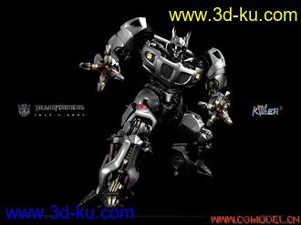 3D打印模型变形金刚Jazz的图片