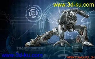 3D打印模型变形金刚Jazz的图片