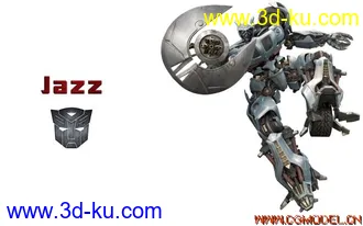 3D打印模型变形金刚Jazz的图片