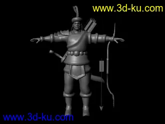 3D打印模型人物的图片
