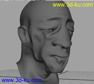 3D打印模型老人的图片