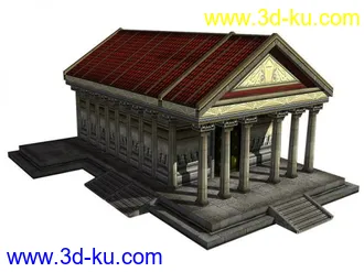 3D打印模型房子的图片