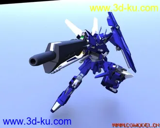3D打印模型自创的高达_Neo_gundam的图片