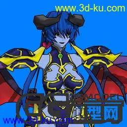 3D打印模型豪乳御姐Kos-Mos标准站姿(11楼追加新模)的图片