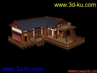 3D打印模型游戏房子的图片