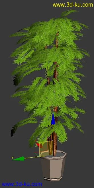 3D打印模型植物简模的图片