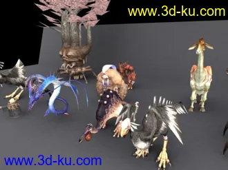 【FF - 11全部NPC模型】的图片