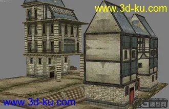 3D打印模型欧洲自然场景的图片