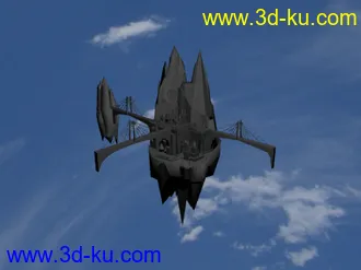 3D打印模型天空之城的图片