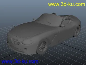 3D打印模型宝马啊，超级跑车maya  ma格式的图片