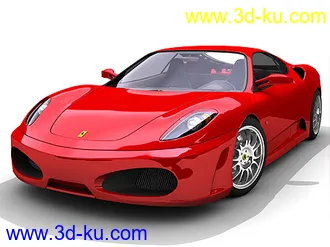 3D打印模型法拉利 带o b j的图片