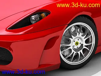 3D打印模型法拉利 带o b j的图片