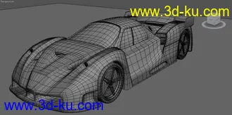 3D打印模型法拉利  max文件的图片