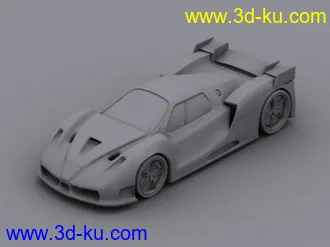 3D打印模型法拉利  max文件的图片