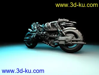 3D打印模型摩托终结者（终于能发上来了）的图片