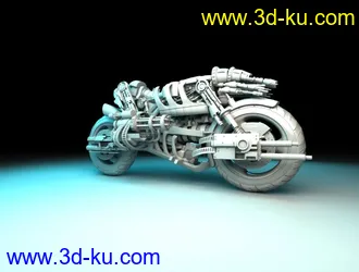 3D打印模型摩托终结者（终于能发上来了）的图片