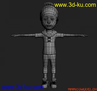 3D打印模型boy的图片