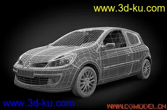 3D打印模型雷诺汽车的图片