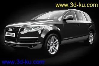 3D打印模型奥迪Q7抢呀的图片