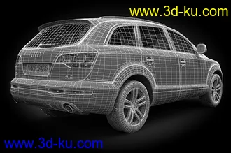 3D打印模型奥迪Q7抢呀的图片