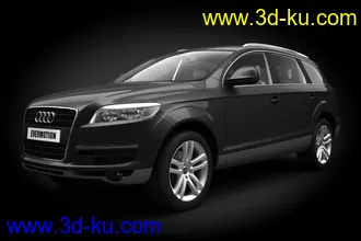 3D打印模型奥迪Q7抢呀的图片