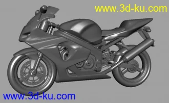 3D打印模型几辆鲜艳的摩托车！！的图片