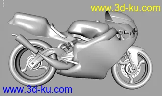 3D打印模型几辆鲜艳的摩托车！！的图片