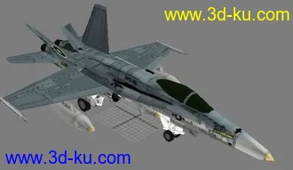 3D打印模型F18的图片