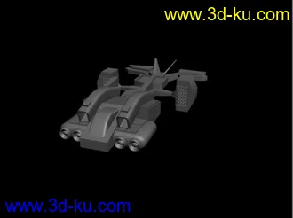 3D打印模型小飞船的图片