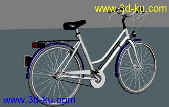 3D打印模型自行车的图片