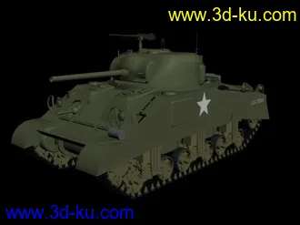 3D打印模型坦克的图片