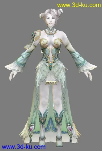 3D打印模型女神2的图片