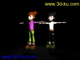 3D打印模型超可爱的小女孩的图片