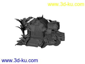 3D打印模型小房子  很精致的 海边那种的图片