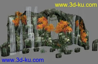 3D打印模型剑3场景的图片