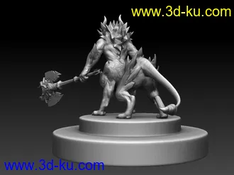 3D打印模型狮骑魔王的图片