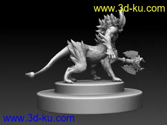 3D打印模型狮骑魔王的图片